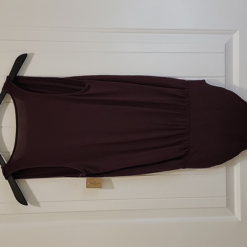 American Eagle Outfitters Rich Plum Essentials Bodysuit Size XS NWT - Picture 4 of 6